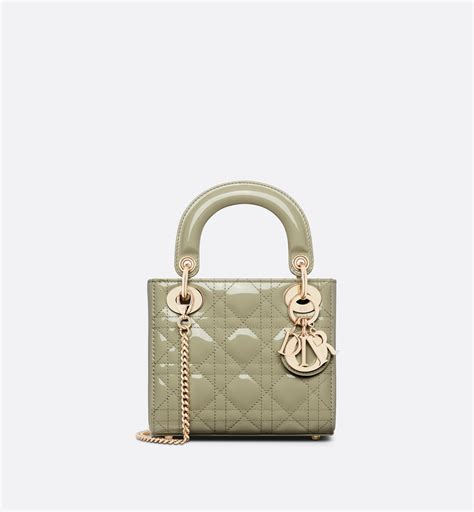 dior green tote|lady Dior pouch bag.